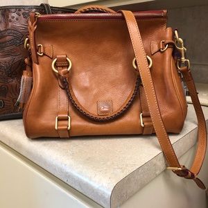 Small Natural Florentine Satchel